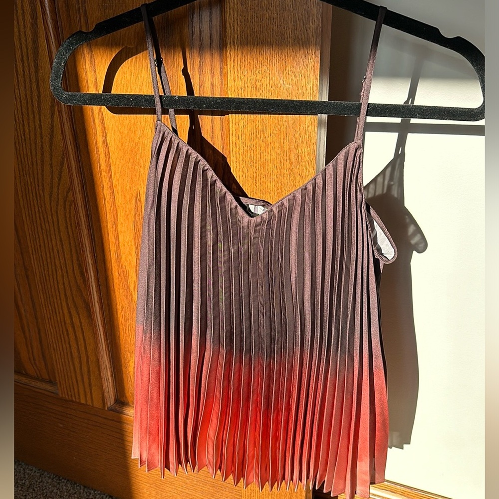 NWT Banana Republic XS Flowy Ombré Spaghetti Strap Tank
